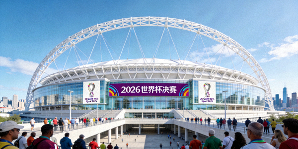2026世界杯决赛举办场馆大都会人寿体育场外观